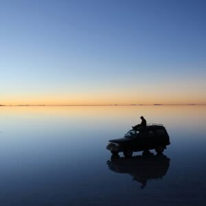 Amanecer y atardecer en el Salar de Uyuni